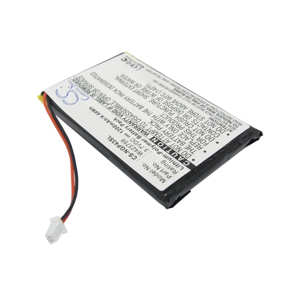 GPS, Navigator Batterij NavGear CS-NGP43SL