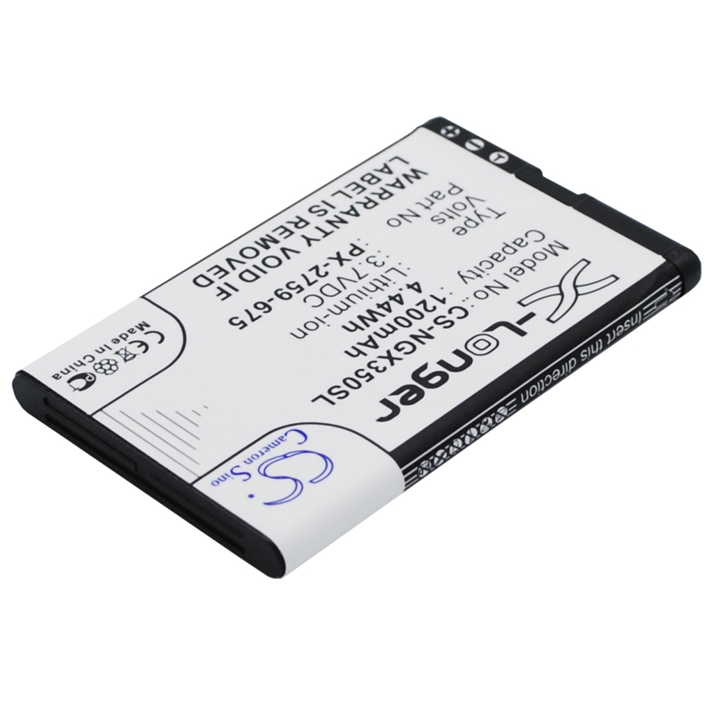 GPS, Navigator Batterij NavGear CS-NGX350SL