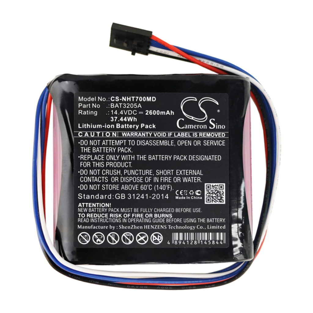 Compatibele batterijvervanging voor Newport BAT3205A