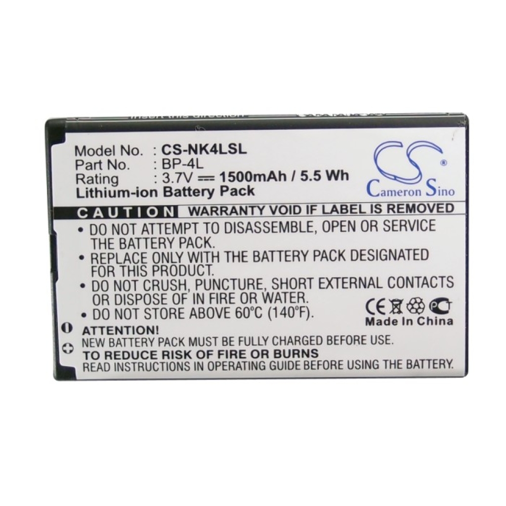 Mobile Phone Battery Knmobile CS-NK4LSL
