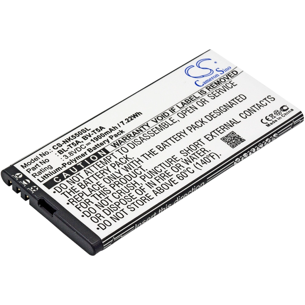Mobile Phone Battery Microsoft CS-NK550SL