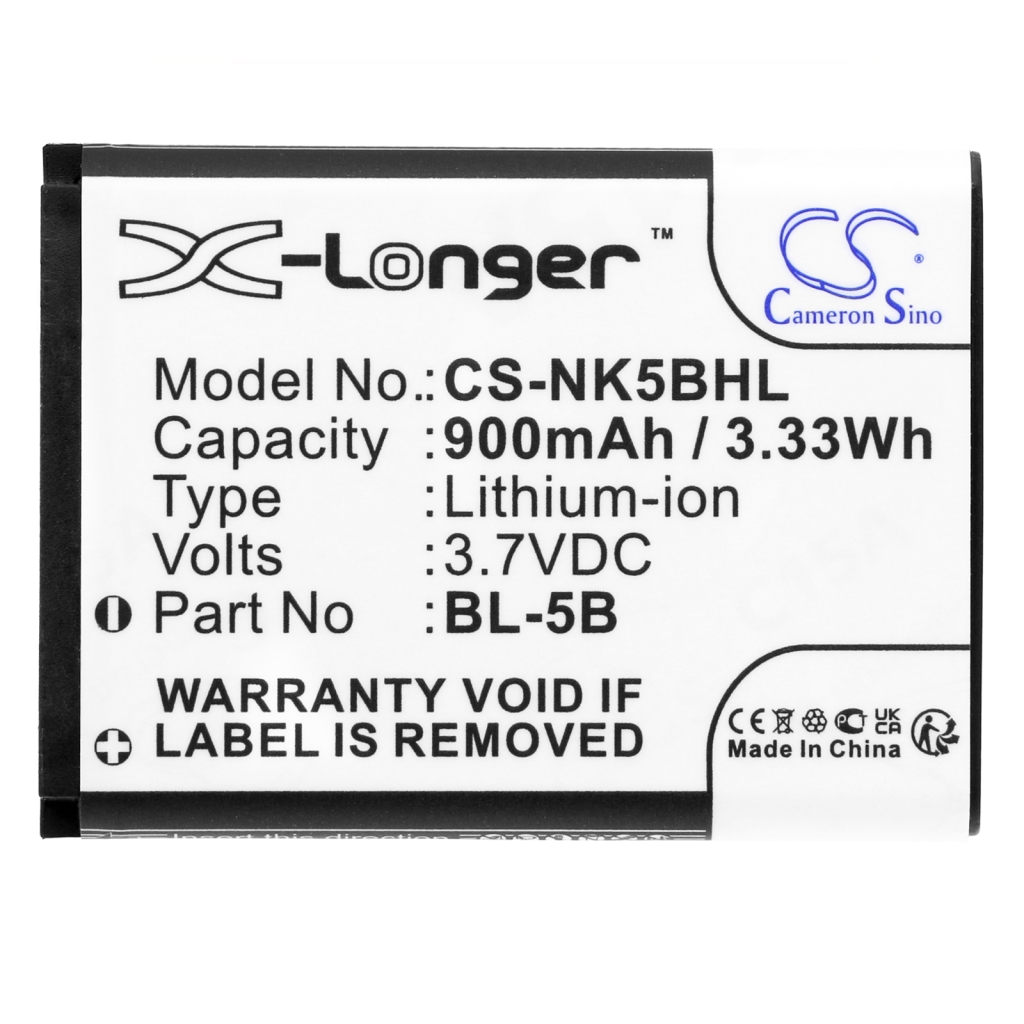 Batterij voor mobiele telefoon Minox DCC 5.0