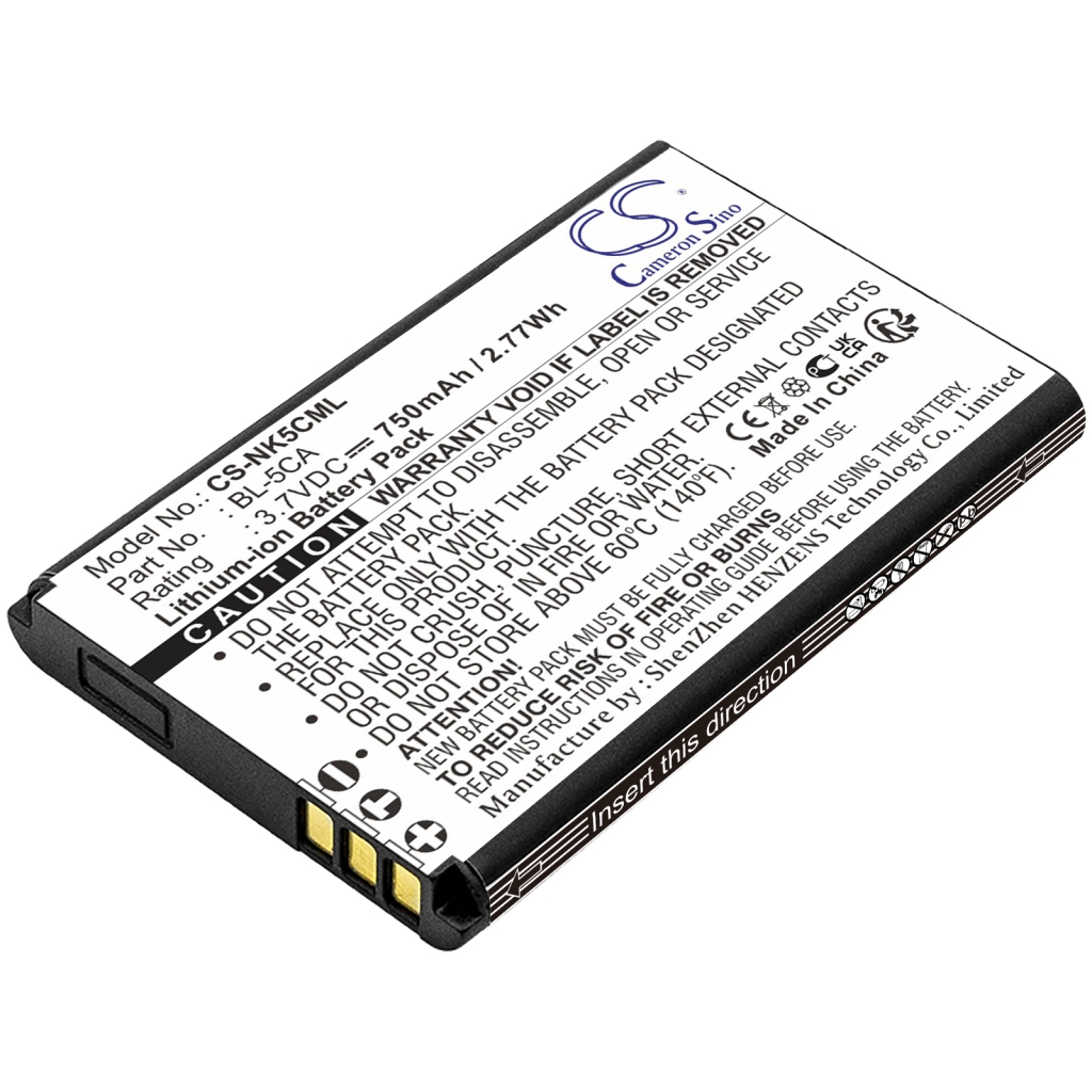 Mobile Phone Battery M-life CS-NK5CML
