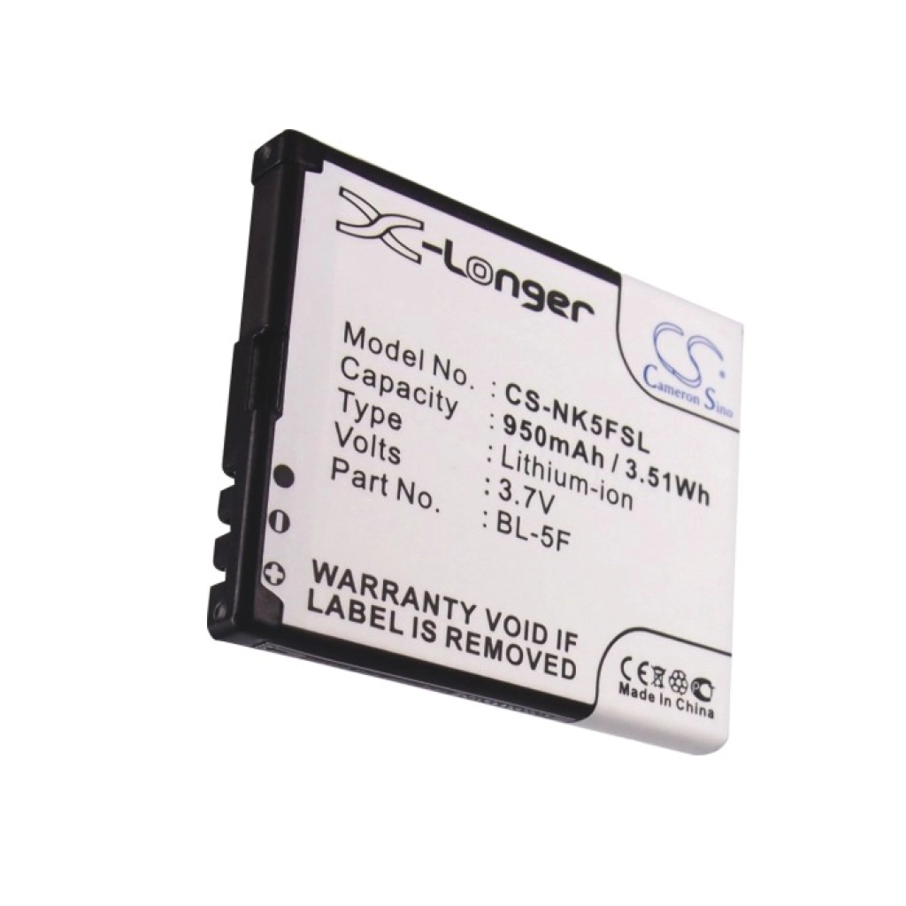 Batterij voor mobiele telefoon Nokia N93