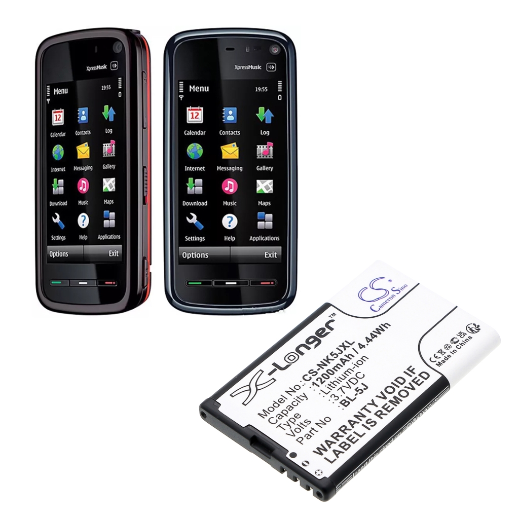 Batterij voor mobiele telefoon Nokia CS-NK5JXL