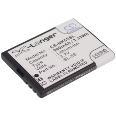 Compatibele batterijvervanging voor Nokia BL-5S