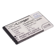 Batterij voor mobiele telefoon Nokia 8900i