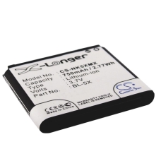 Compatible battery replacement for Nokia BL-5X