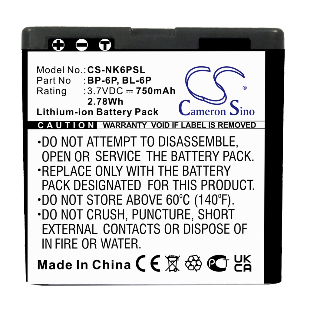 Mobile Phone Battery Nokia 6500