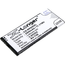 Compatibele batterijvervanging voor Microsoft BV-T5E