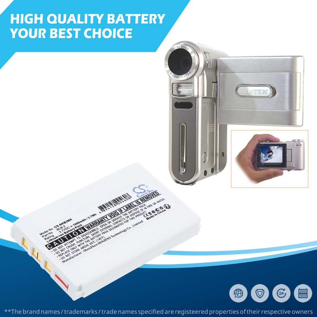 Batterij voor Nokia 8850