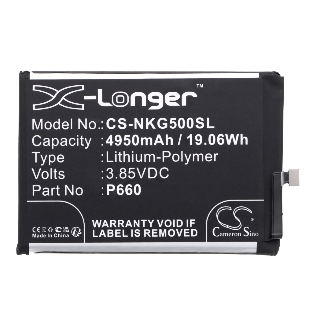 Compatibele batterijvervanging voor Nokia P660