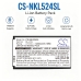 Battery compatible with Nokia CS-NKL524SL
