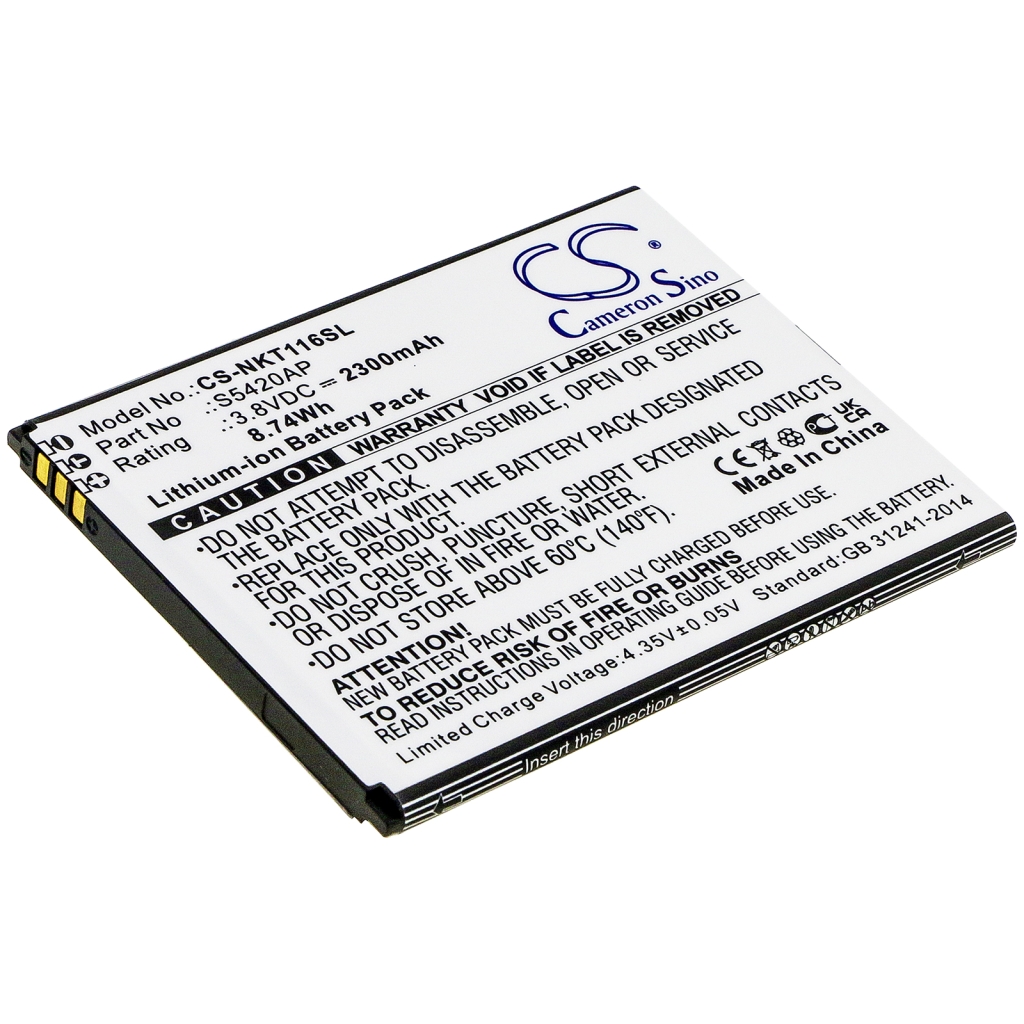 Compatibele batterijvervanging voor Nokia S5420AP