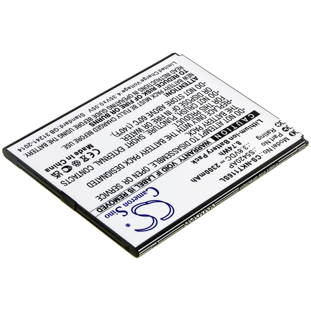 Compatibele batterijvervanging voor Nokia S5420AP
