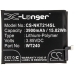 Compatibele batterijvervanging voor Nokia WT240