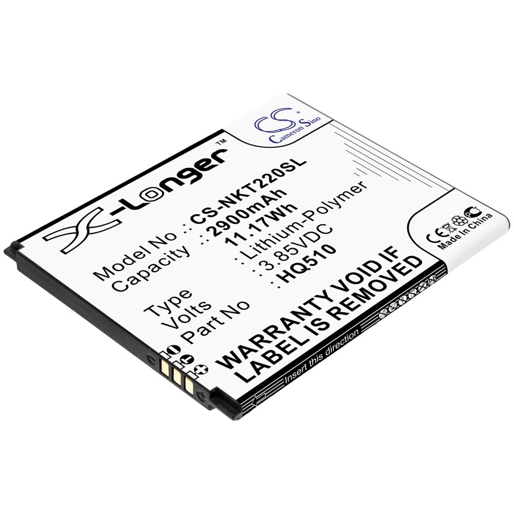 Compatibele batterijvervanging voor Nokia HQ510