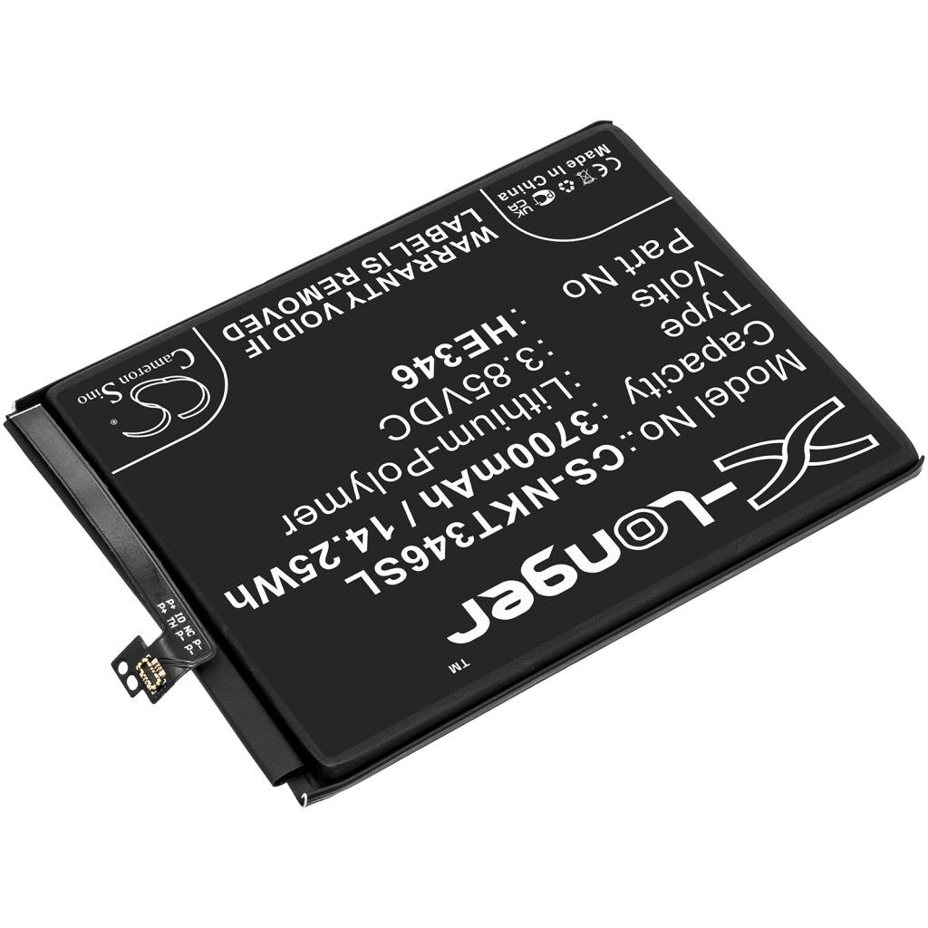 Compatibele batterijvervanging voor Nokia HE346