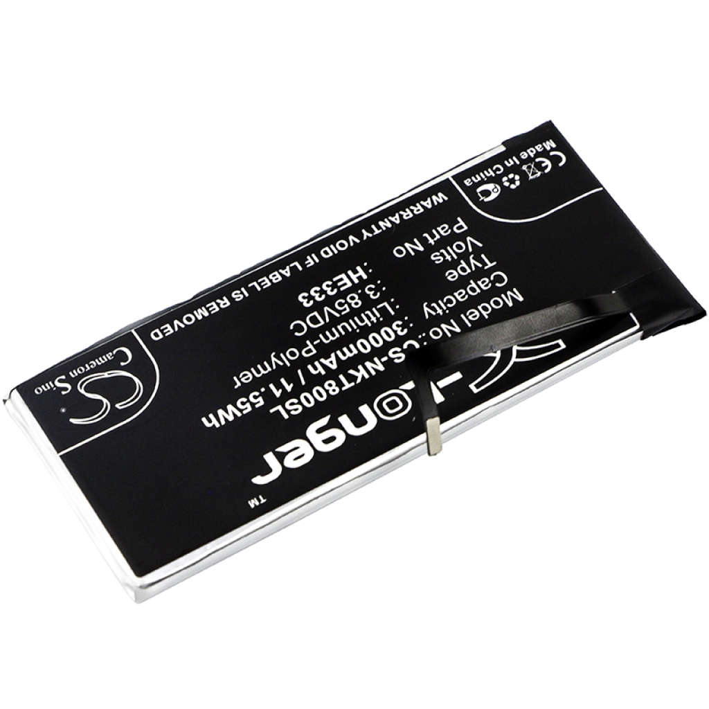 Compatibele batterijvervanging voor Nokia HE333