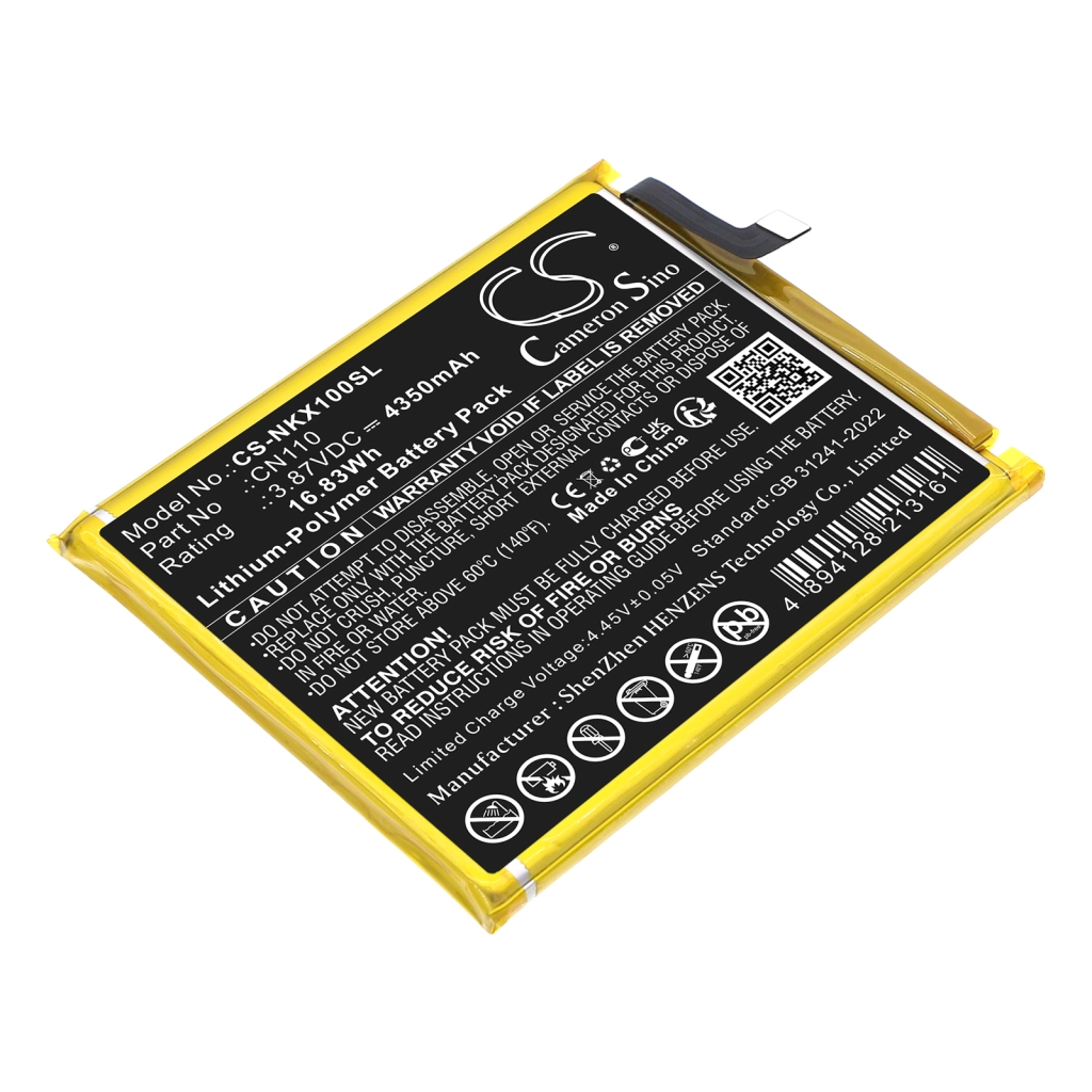 Compatibele batterijvervanging voor Nokia CN110