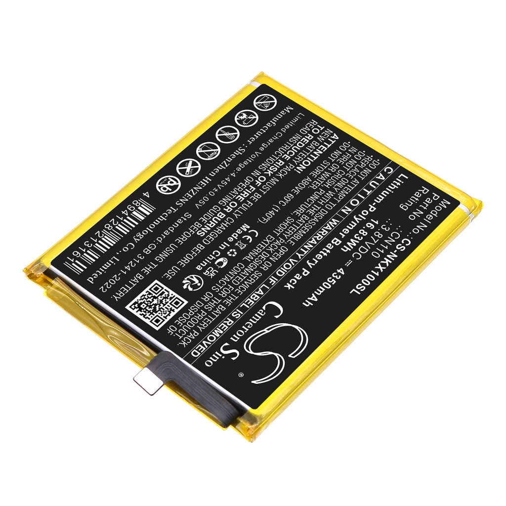 Compatibele batterijvervanging voor Nokia CN110