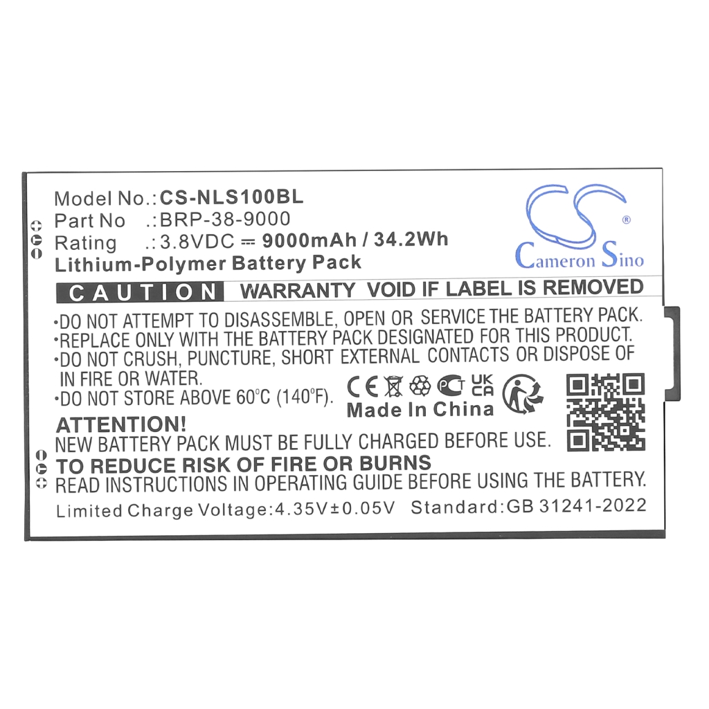 Tablet Battery Newland CS-NLS100BL