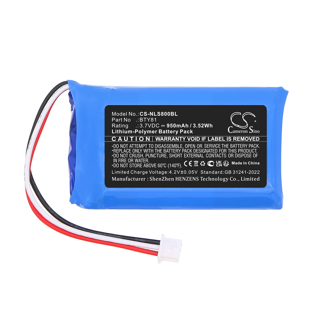 Batterij barcode, scanner Newland CS-NLS800BL