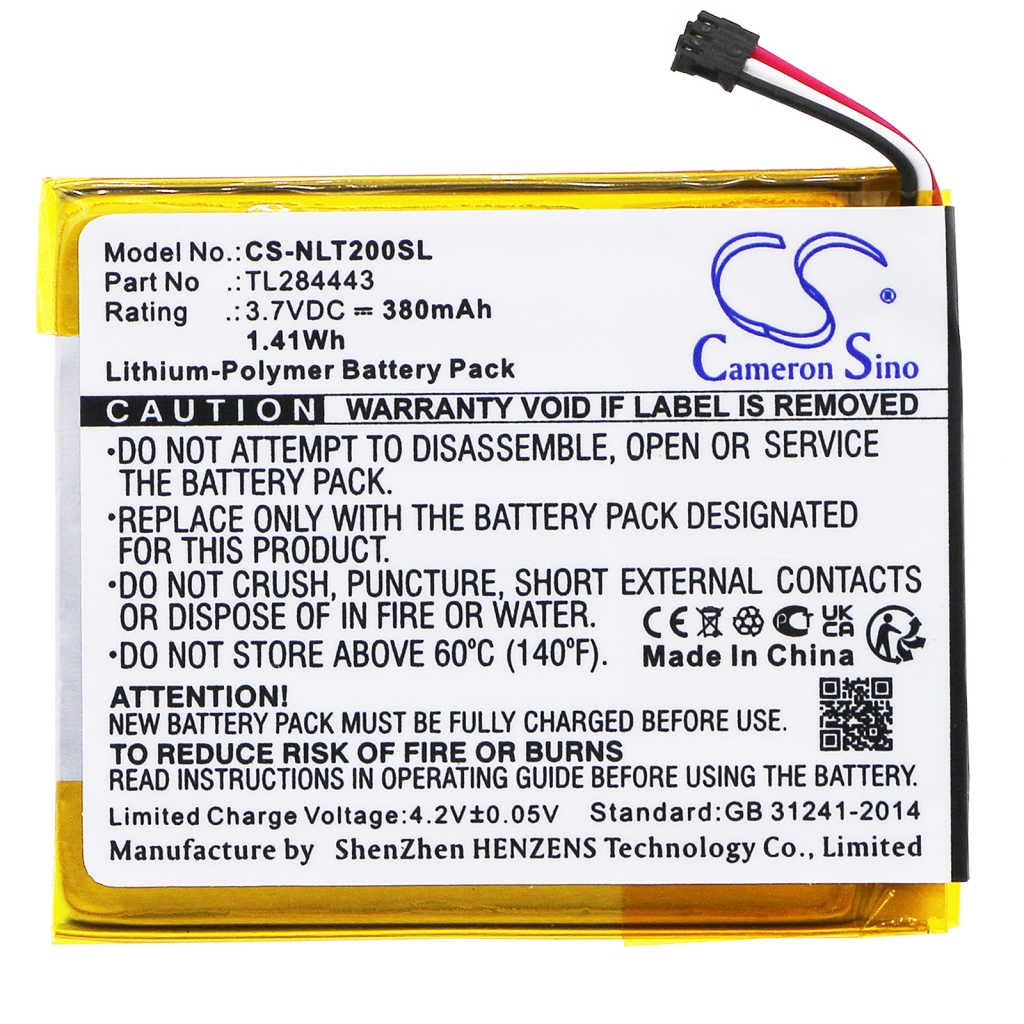 Smart Home Batterij Nest CS-NLT200SL