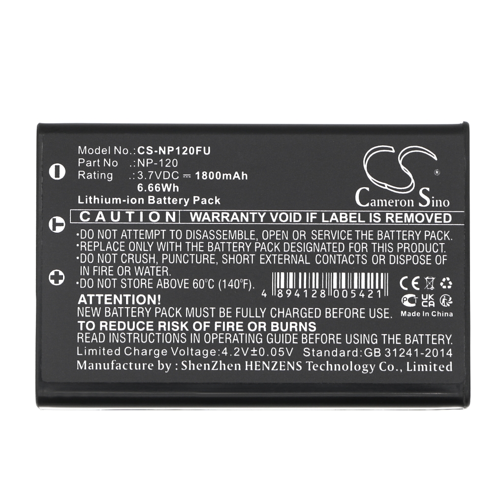 Camera Battery Aito CS-NP120FU
