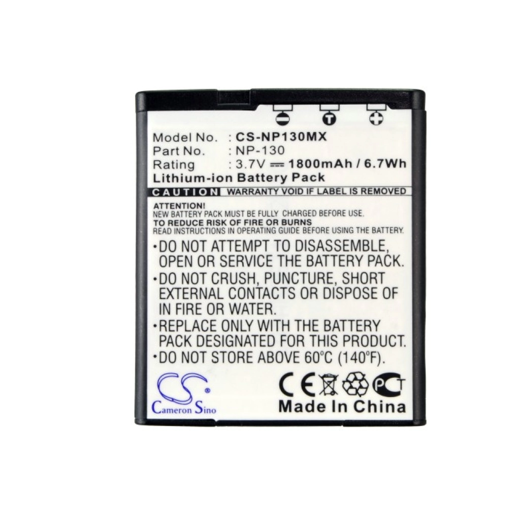 Batterijen Vervangt NP-130A