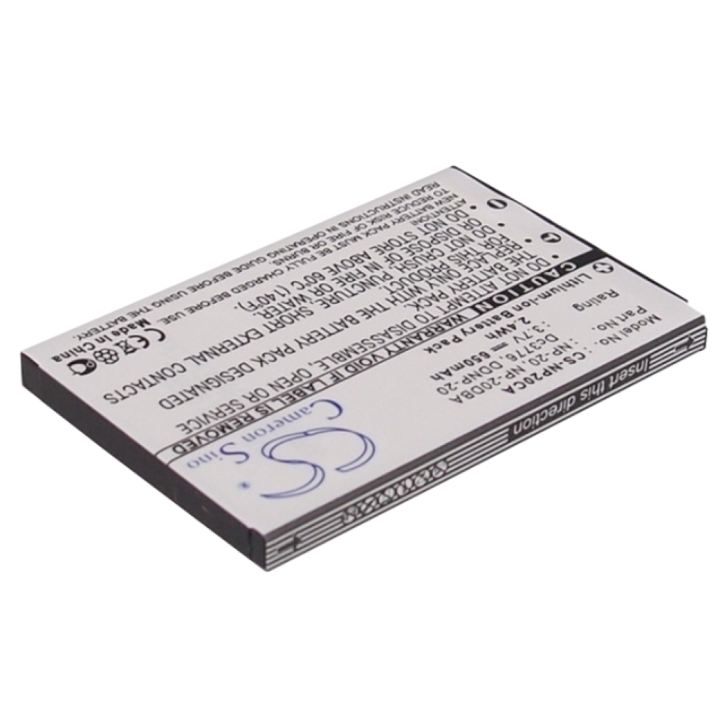 Batterij voor camera Casio Exilim Card EX-S880RD
