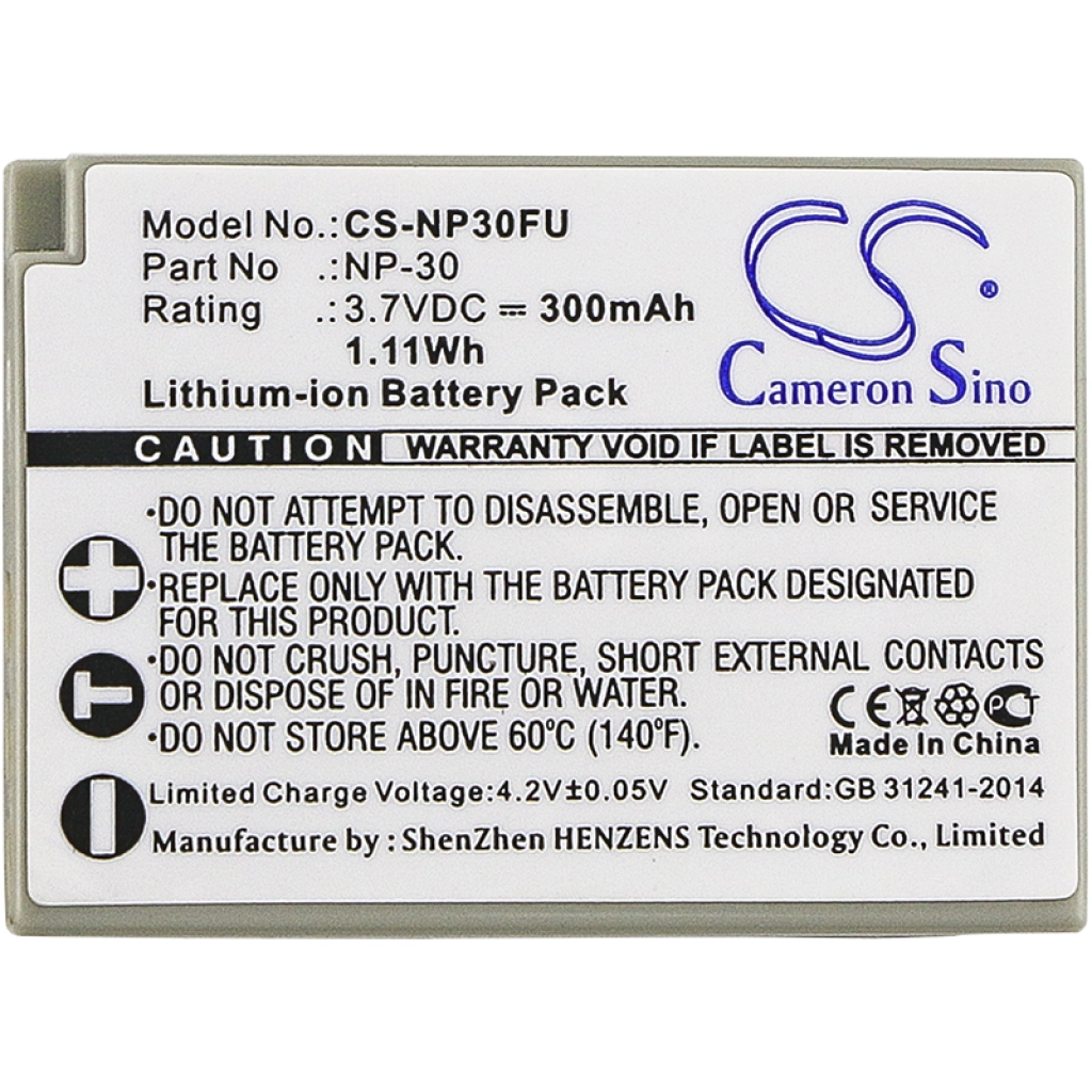 Camera Battery SVP CS-NP30FU