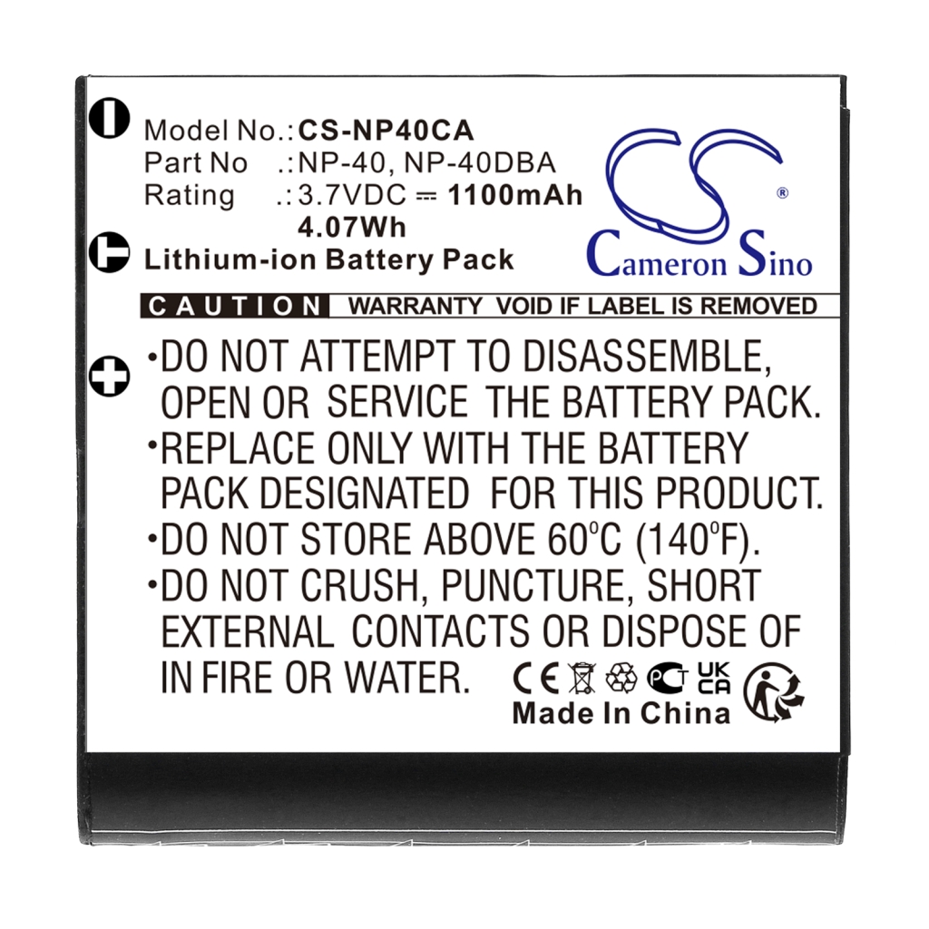 Camera Battery Rollei CS-NP40CA