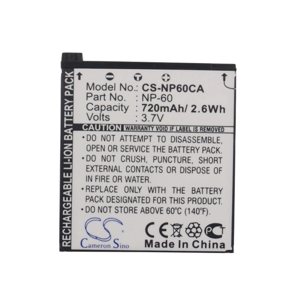 Camera Battery SVP CS-NP60CA