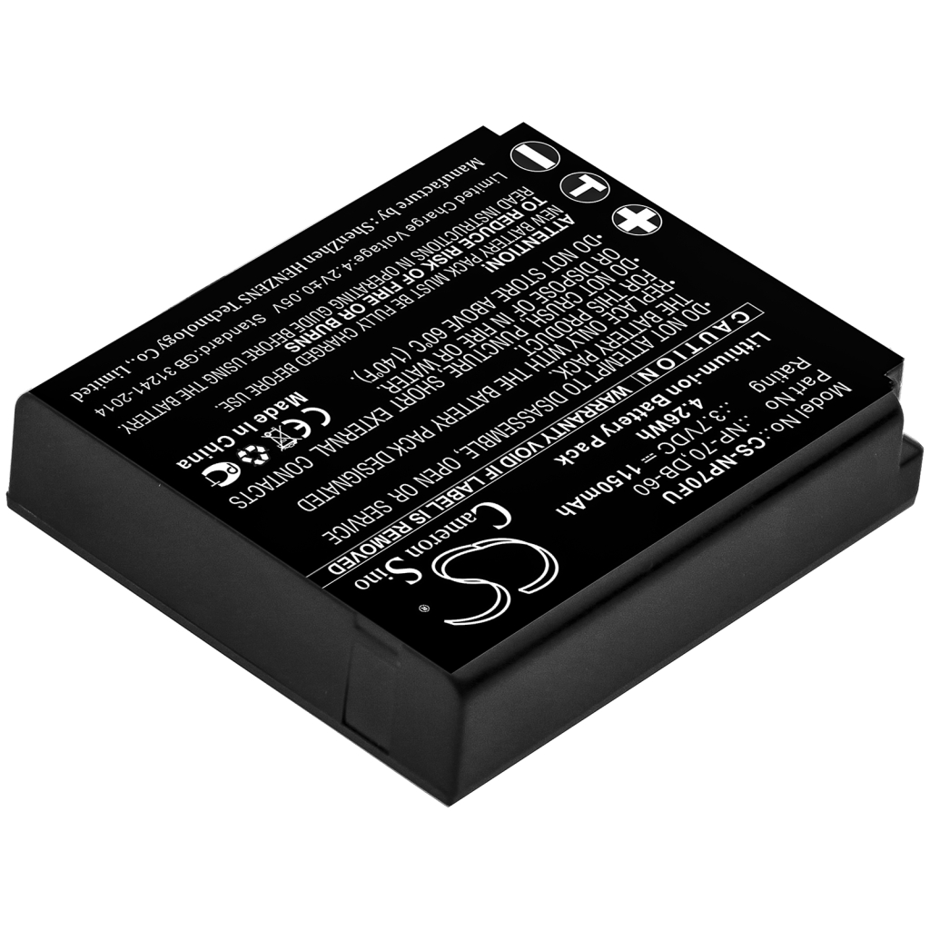 Battery Replaces CGA-S005A