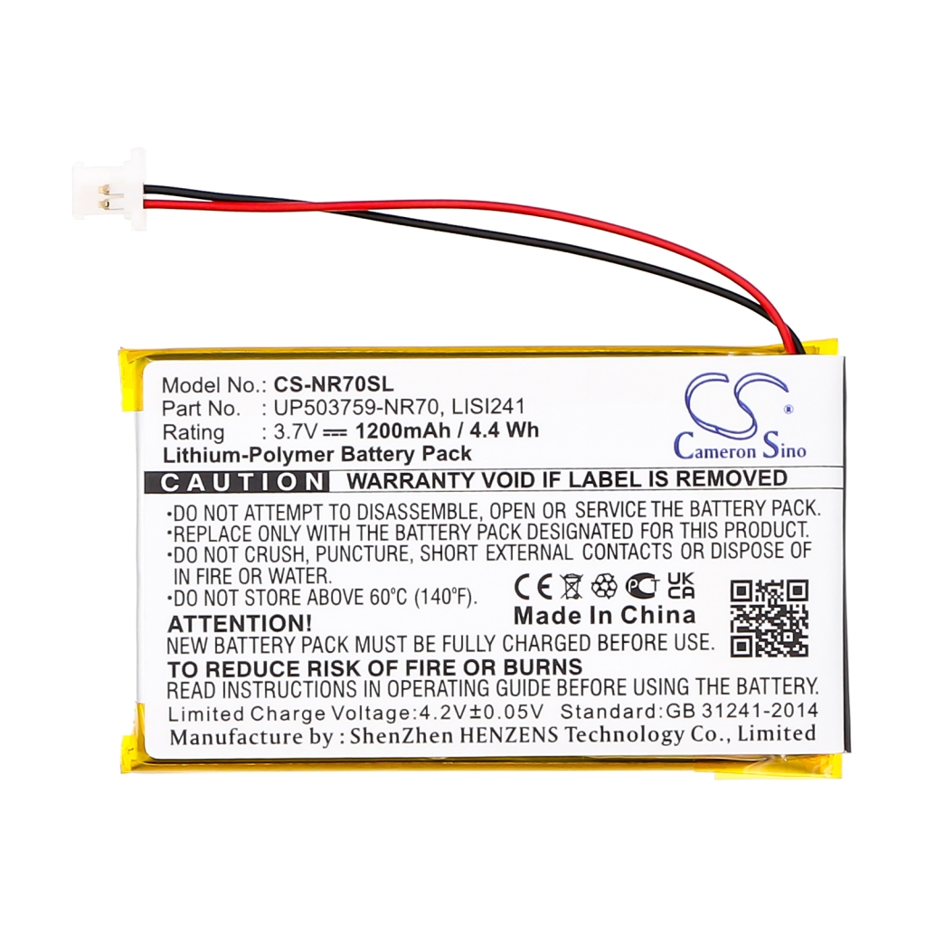 Compatibele batterijvervanging voor Sony LISI241