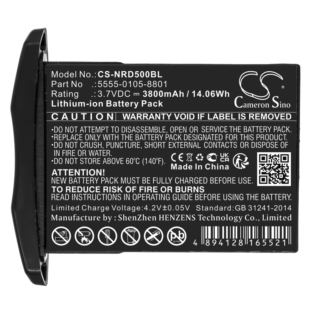 Batterijen Batterij barcode, scanner CS-NRD500BL