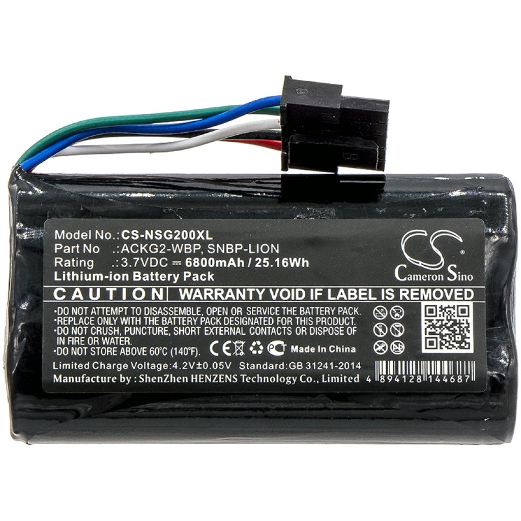 Batterijen Vervangt SNBP-LION
