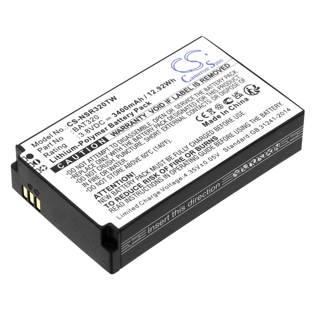 Batterijen Vervangt BAT320