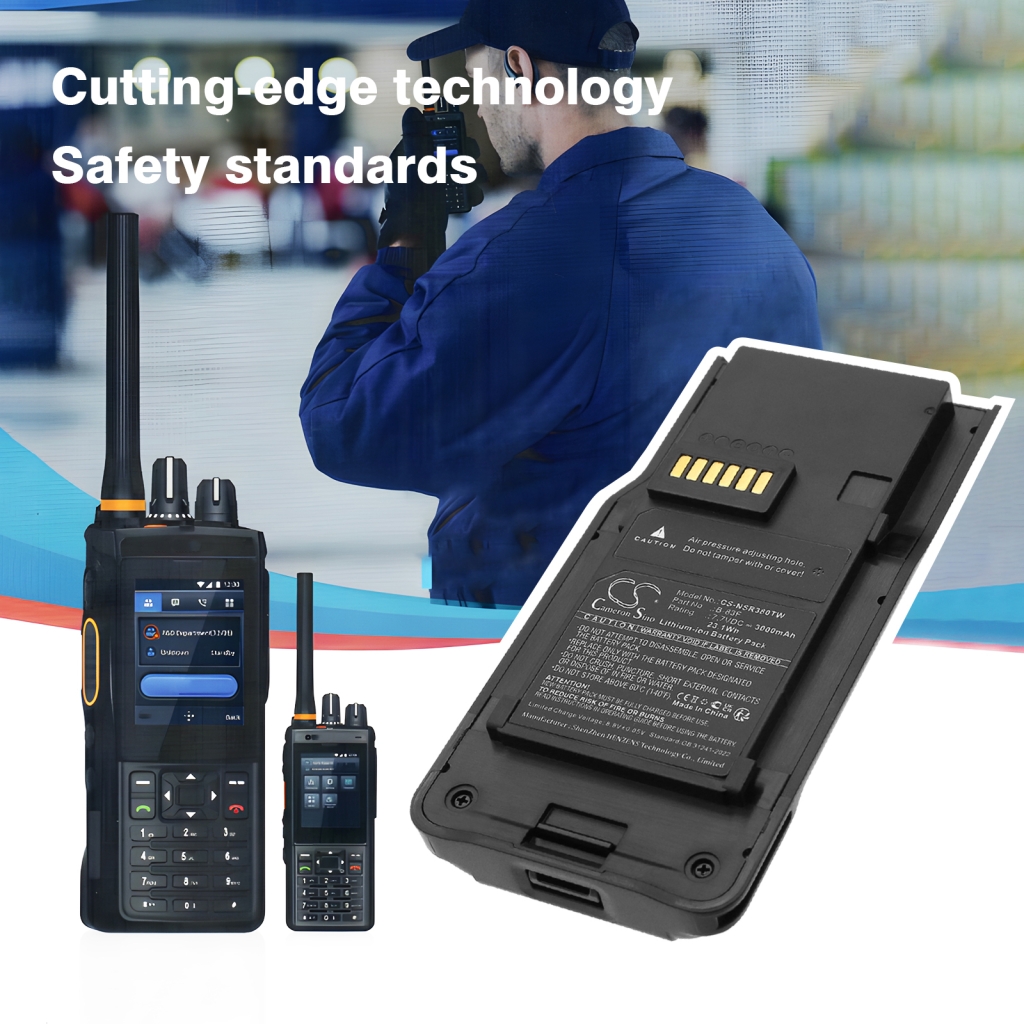 Batterij voor tweerichtingsradio Inrico CS-NSR380TW