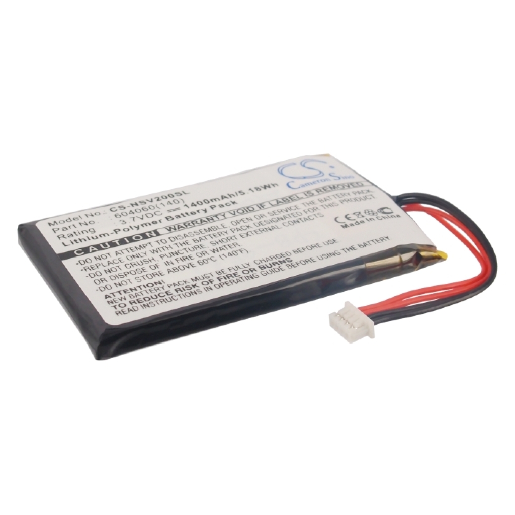 Batterijen GPS, Navigator Batterij CS-NSV200SL