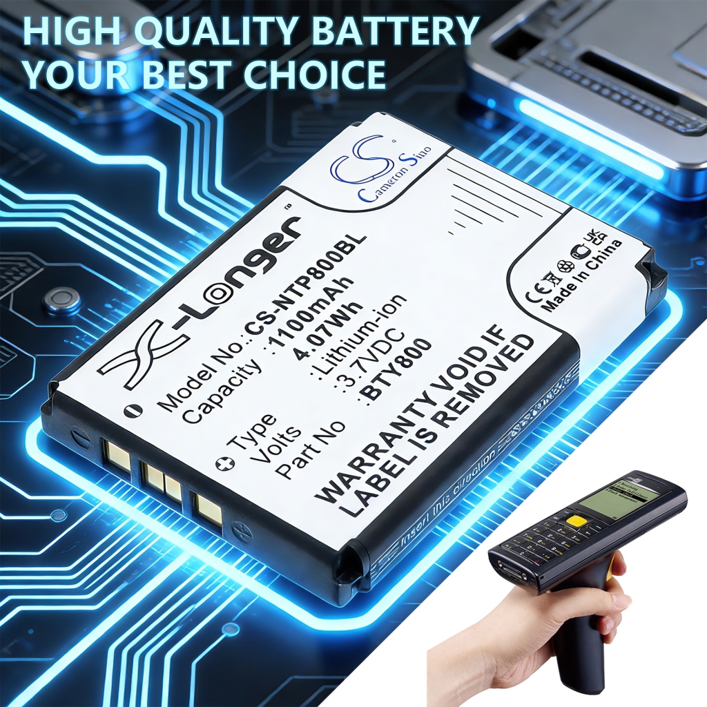 Batterij compatibel met Newland Cipherlab CS-NTP800BL