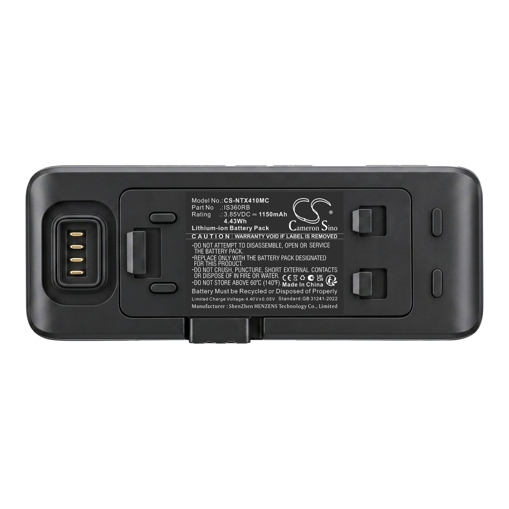 Battery compatible with Insta360 CS-NTX410MC