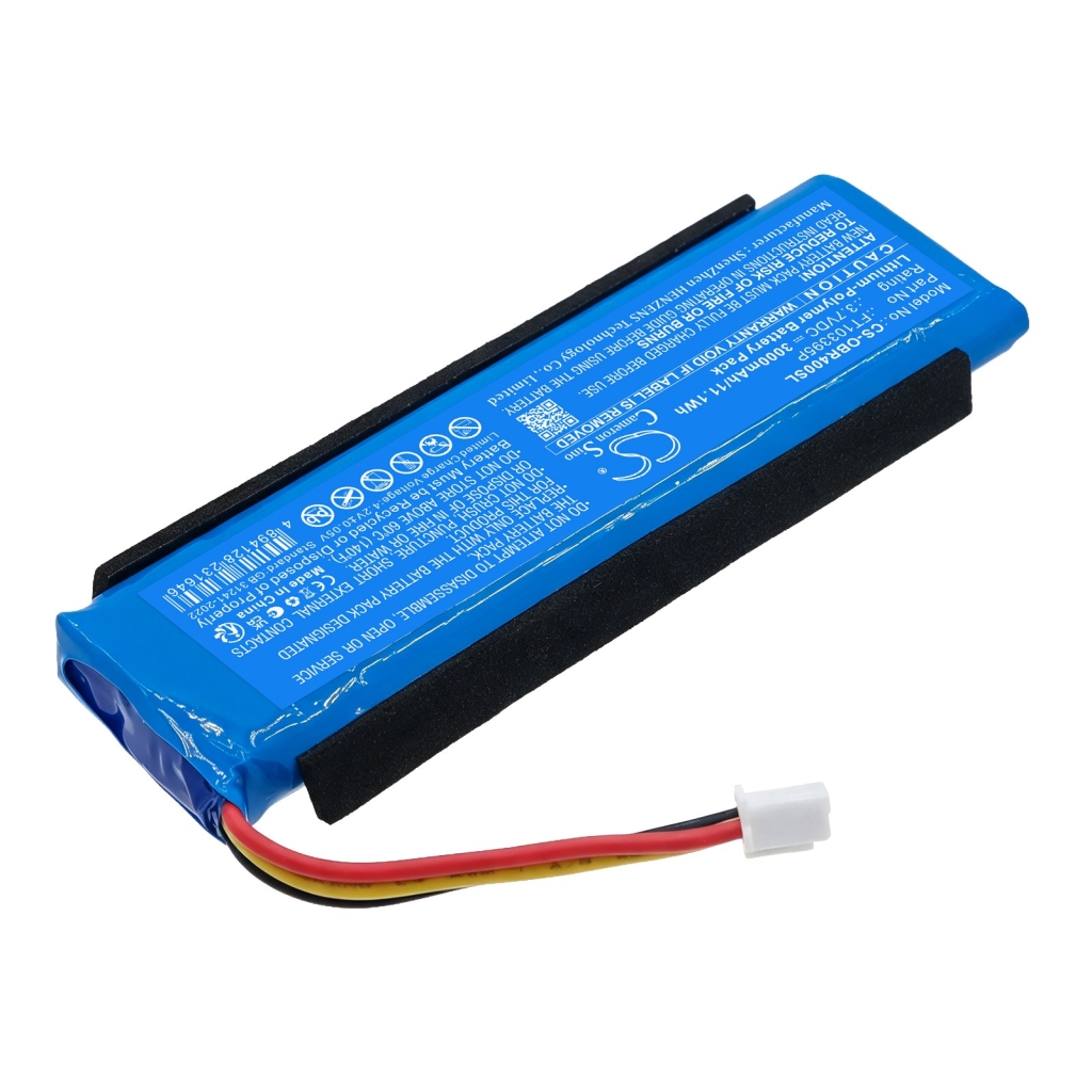 Batterijen compatibel met Orbit Reader 40 CS-OBR400SL