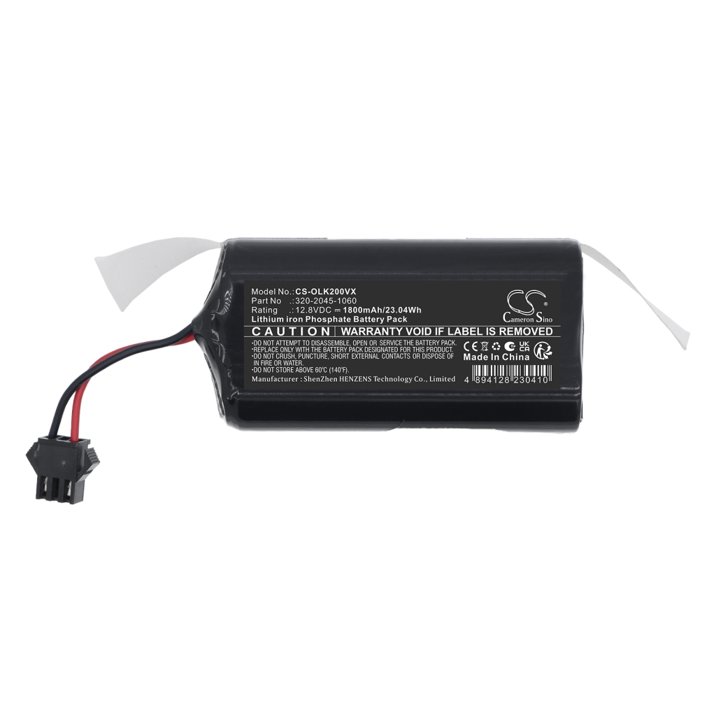 Battery compatible with Okp life CS-OLK200VX