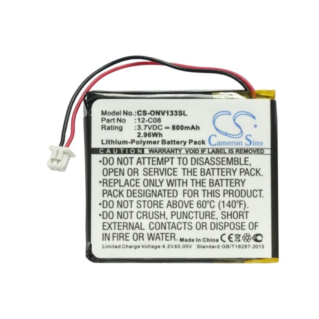 Batterijen Batterij voor verlichtingssysteem CS-ONV133SL
