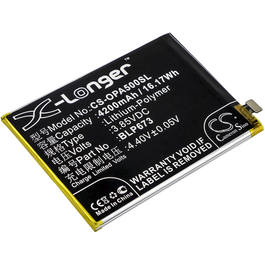 Compatibele batterijvervanging voor OPPO BLP673