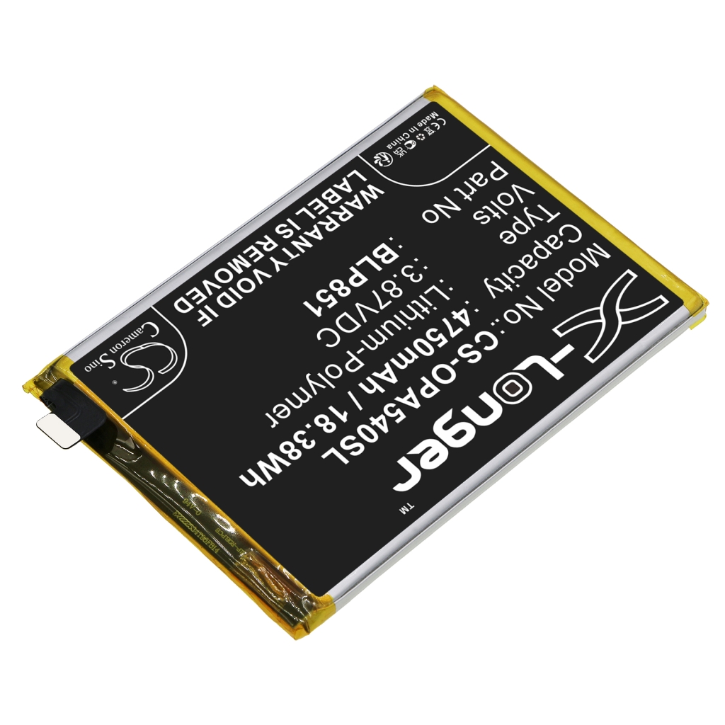 Compatibele batterijvervanging voor OPPO BLP851