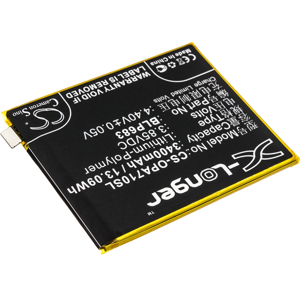 Compatibele batterijvervanging voor OPPO BLP683