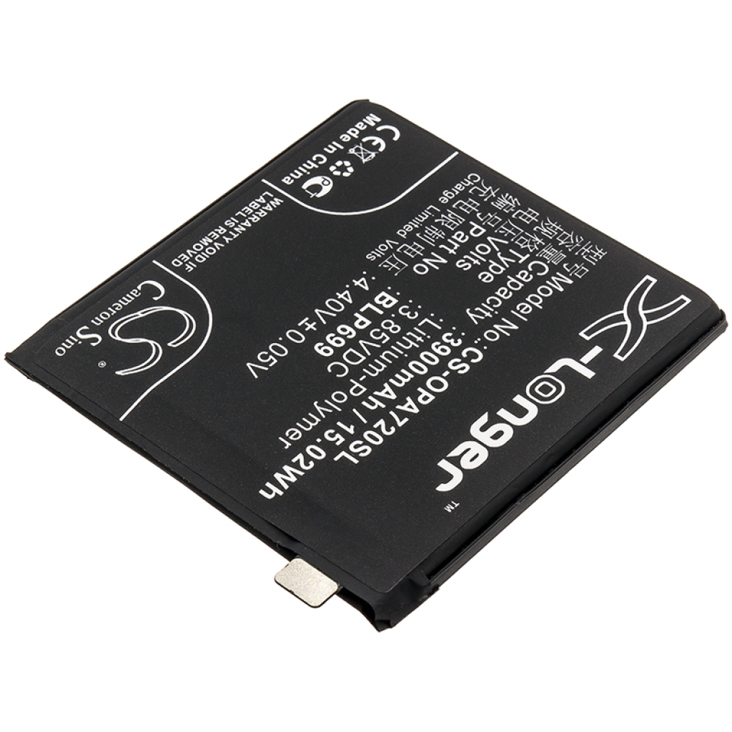 Compatibele batterijvervanging voor Oneplus BLP699